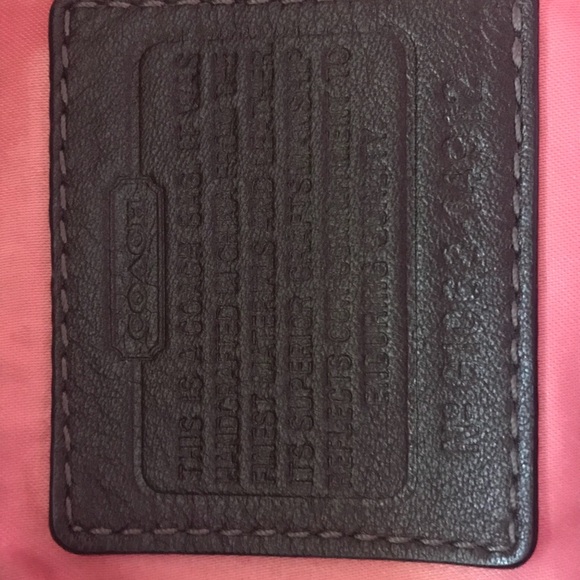 ❗️NOT FOR SALE❗️Coach Signature Op Art - Picture 3 of 4